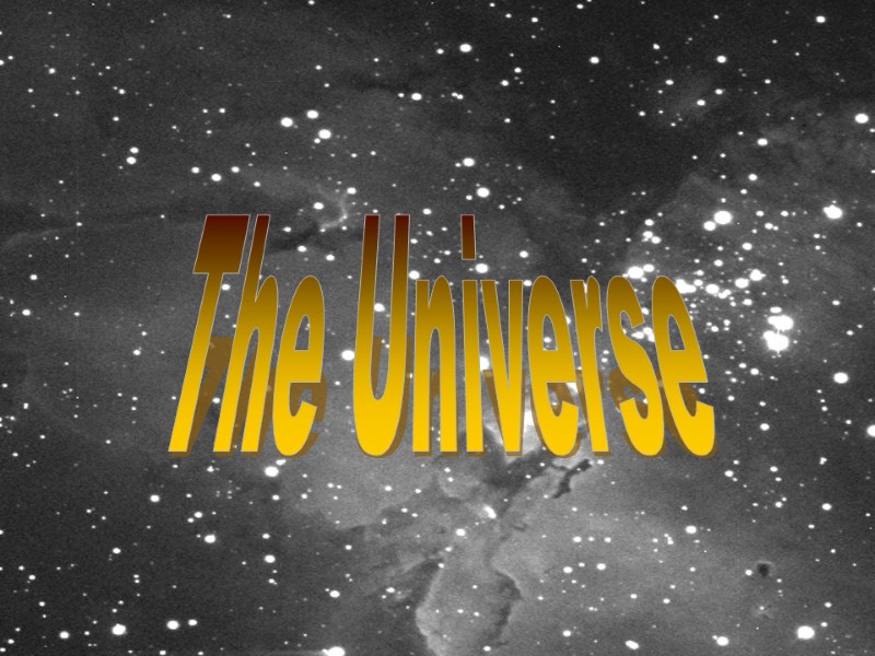 1 The Universe